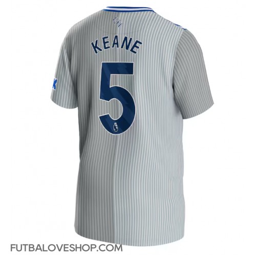 Dres Everton Michael Keane #5 Tretina 2023-24 Krátky Rukáv